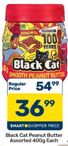 Black Cat Peanut Butter Assorted 400g