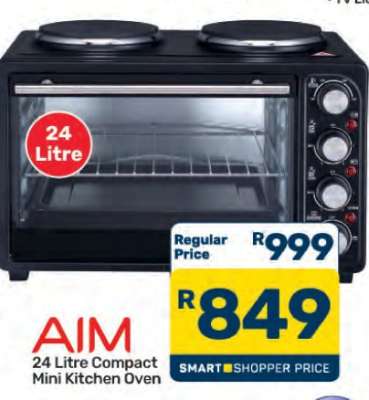 AIM 24 Litre Compact Mini Kitchen Oven