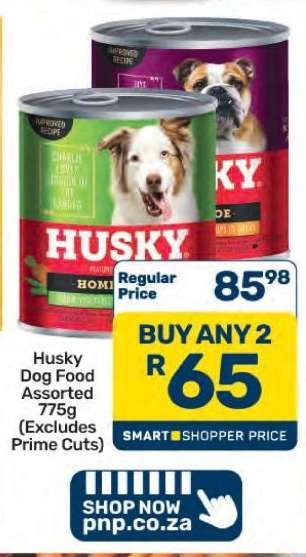 Husky Dog Food Assorted 775g