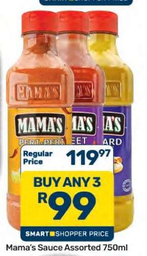 Mama's Sauce Assorted 750ml