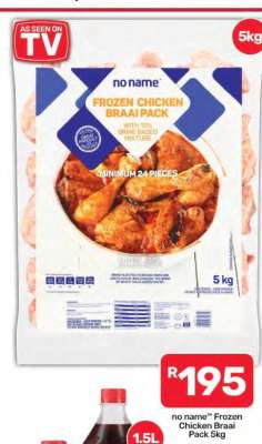 no name™ Frozen Chicken Braai Pack 5kg