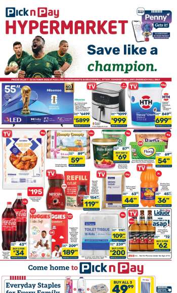 Pick n Pay catalogue  - 07/10/2026 - 22/10/2026.
