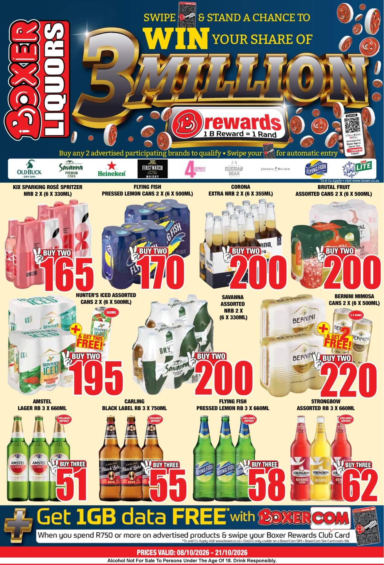 Boxer specials - 08/10/2026 - 21/10/2026. Page 1