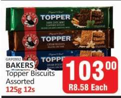 BAKERS Topper Biscuits Assorted