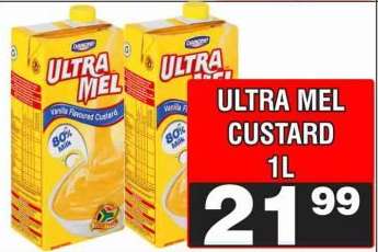Ultra Mel Custard 1L