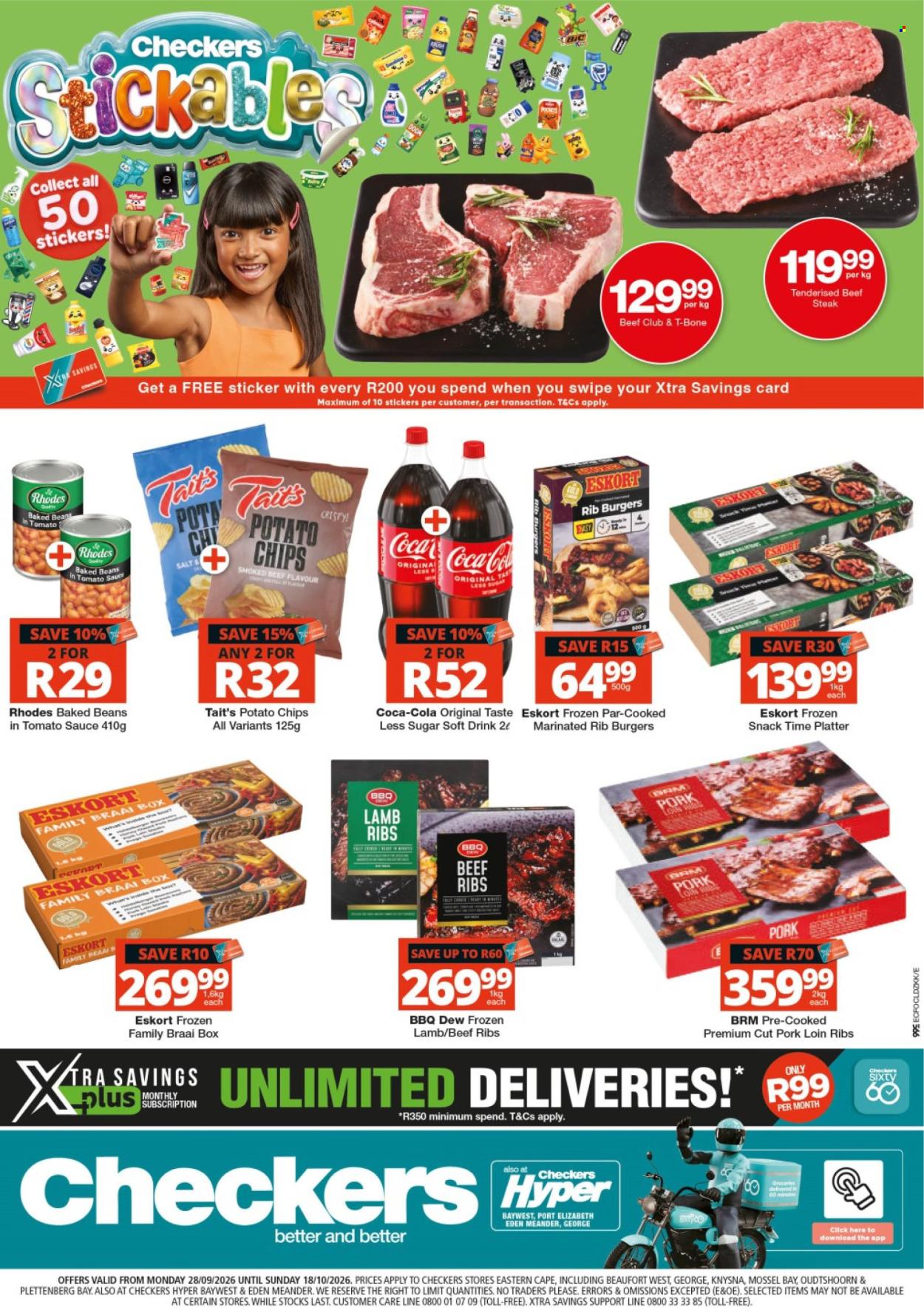 Checkers specials - 28/09/2026 - 18/10/2026. Page 1