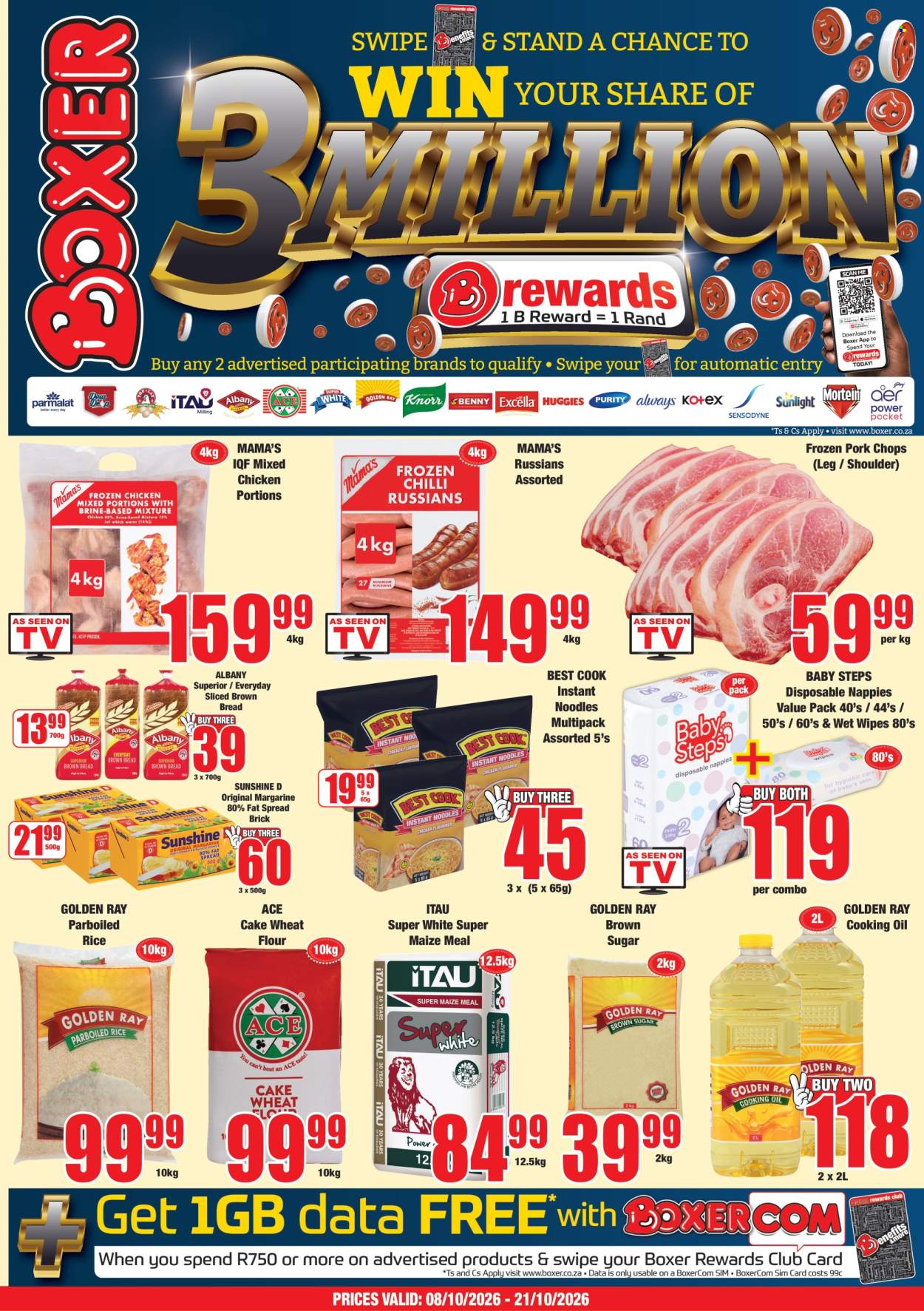 Boxer specials - 08/10/2026 - 21/10/2026. Page 1