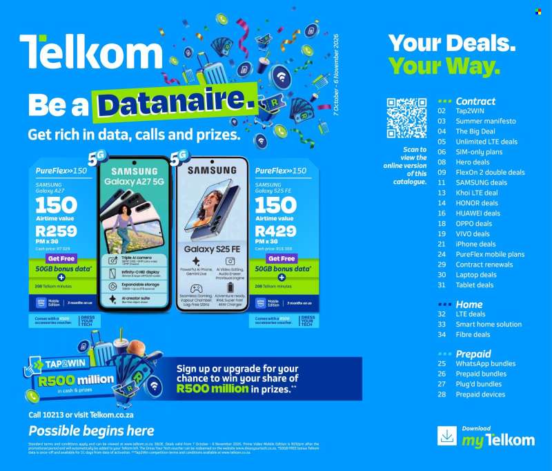 Telkom catalogue  - 07/10/2026 - 06/11/2026.