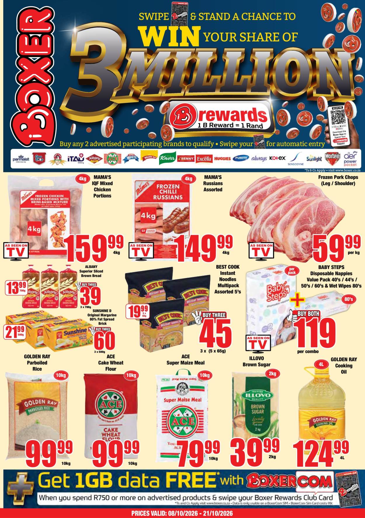 Boxer specials - 08/10/2026 - 21/10/2026. Page 1