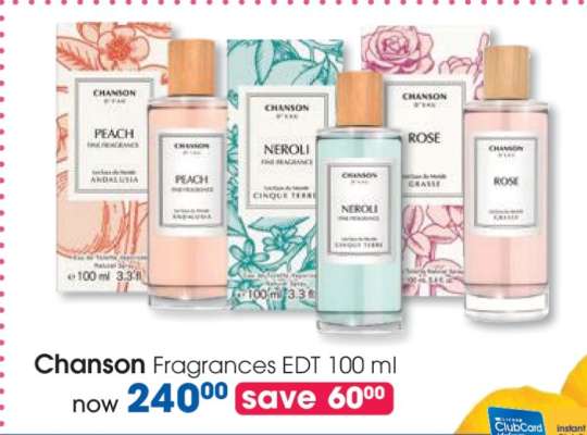Chanson Fragrances EDT 100 ml
