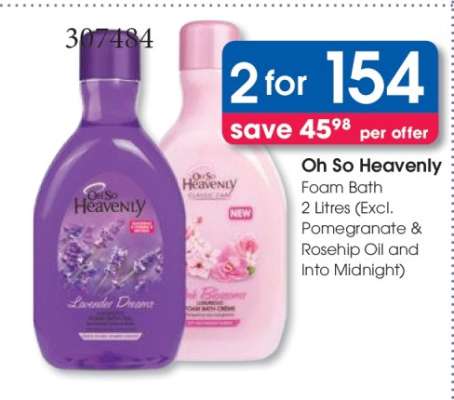 Oh So Heavenly Foam Bath