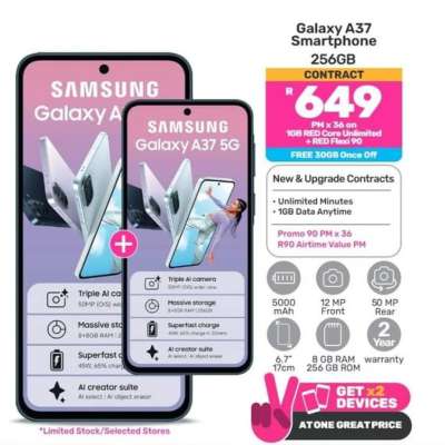 Samsung Galaxy A37 Smartphone
