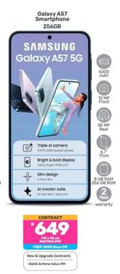 Galaxy A57 Smartphone 256GB