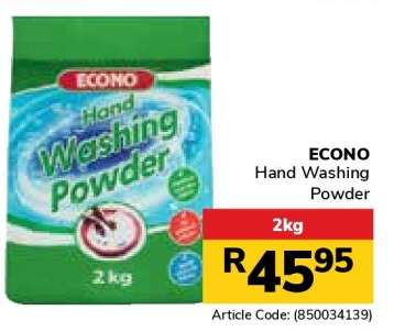 ECONO Hand Washing Powder