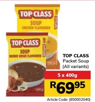 TOP CLASS PACKET SOUP