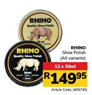 RHINO SHOE POLISH