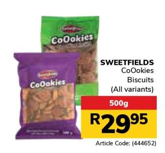 SWEETFIELDS CoOokies
