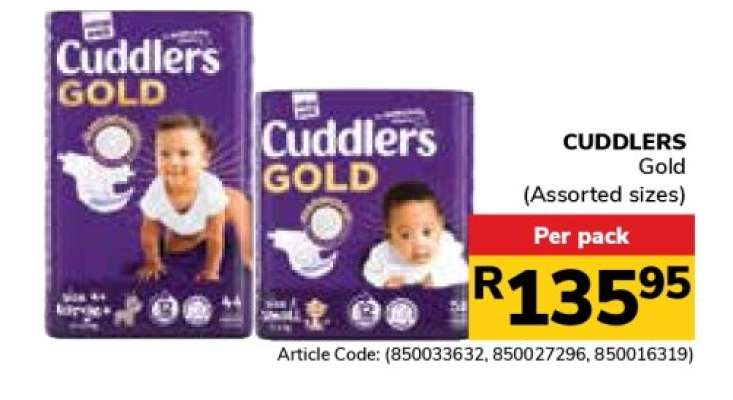 CUDDLERS Gold