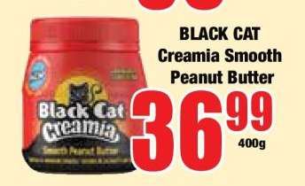 BLACK CAT Creamia Smooth Peanut Butter