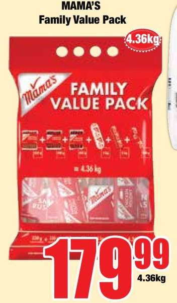 MAMA'S Family Value Pack