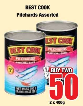 BEST COOK Pilchards Assorted