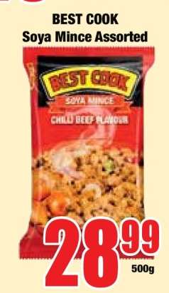 BEST COOK Soya Mince Assorted