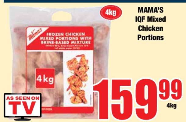 MAMA'S IQF Mixed Chicken Portions