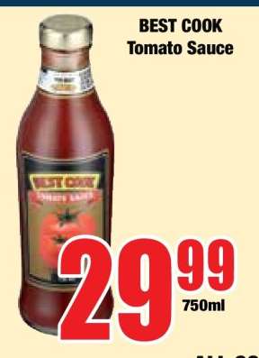 BEST COOK Tomato Sauce
