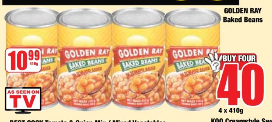 GOLDEN RAY Baked Beans