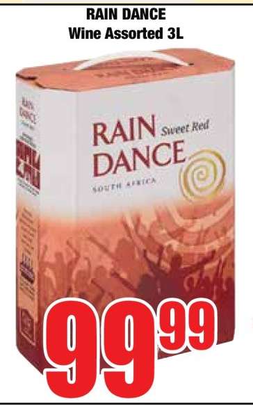 RAIN DANCE Wine Assorted 3L
