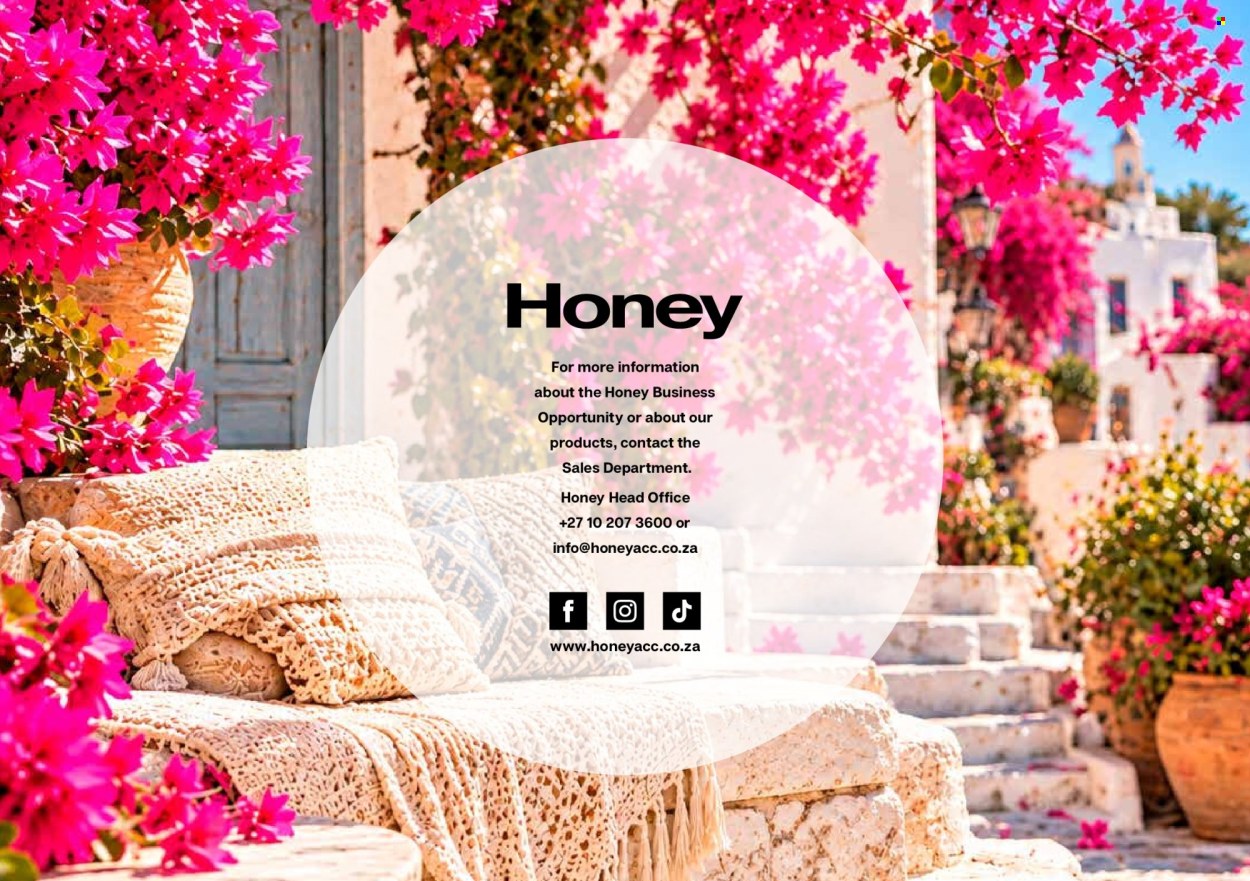 Honey specials. Page 95