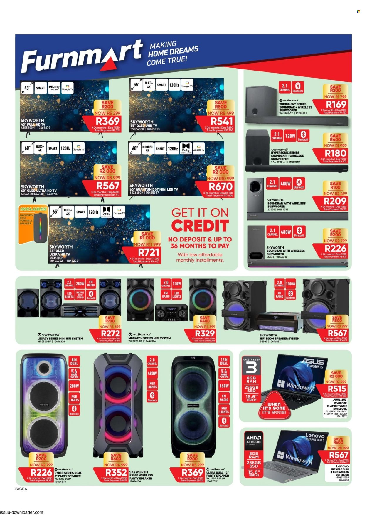 Furnmart specials - 12/10/2026 - 08/11/2026. Page 6