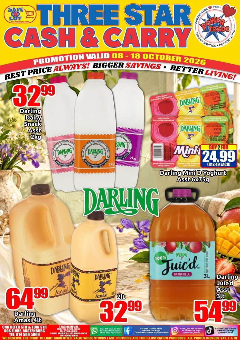 Three Star Cash and Carry catalogue  - 08/10/2026 - 18/10/2026.