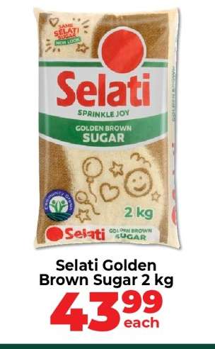 Selati Golden Brown Sugar 2 kg