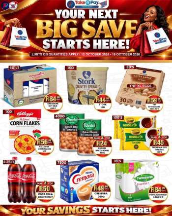 Take n Pay catalogue  - 12/10/2026 - 18/10/2026.