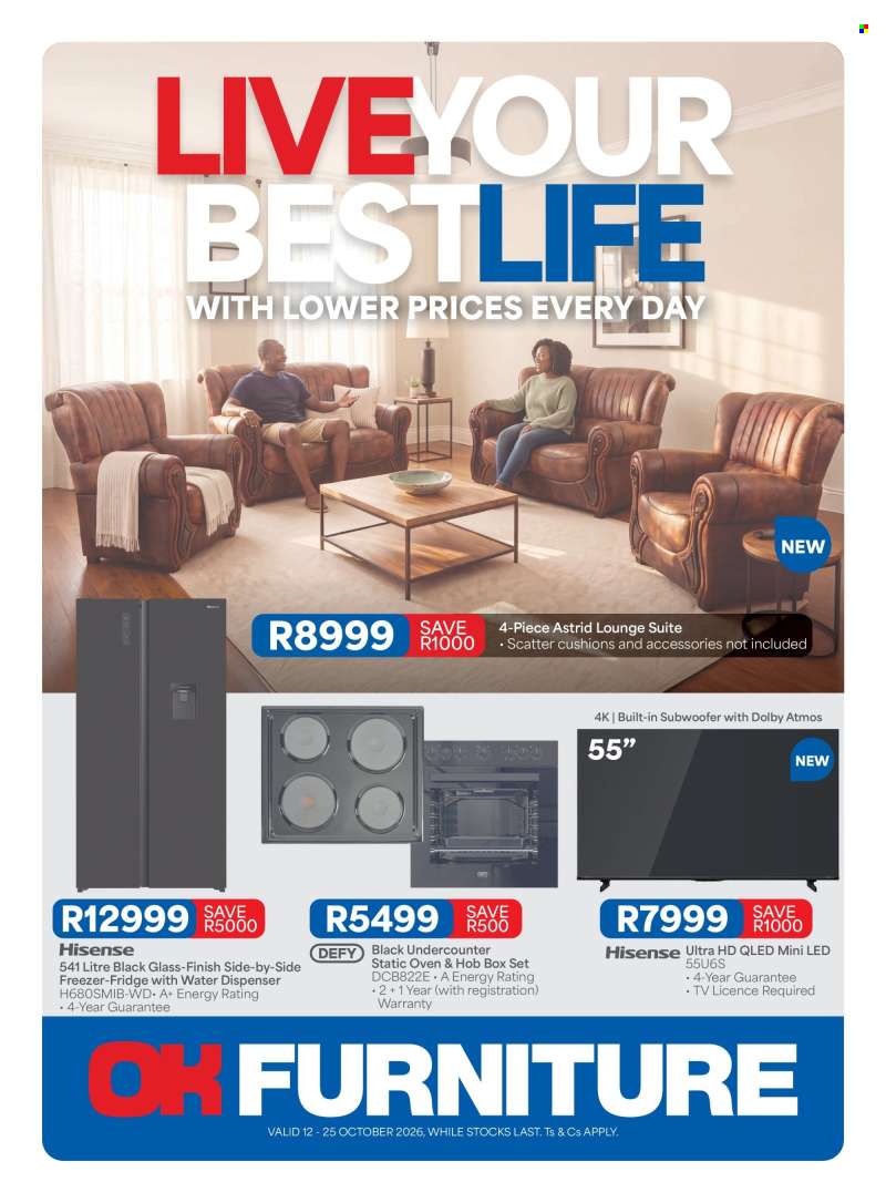 OK Furniture catalogue  - 12/10/2026 - 25/10/2026.