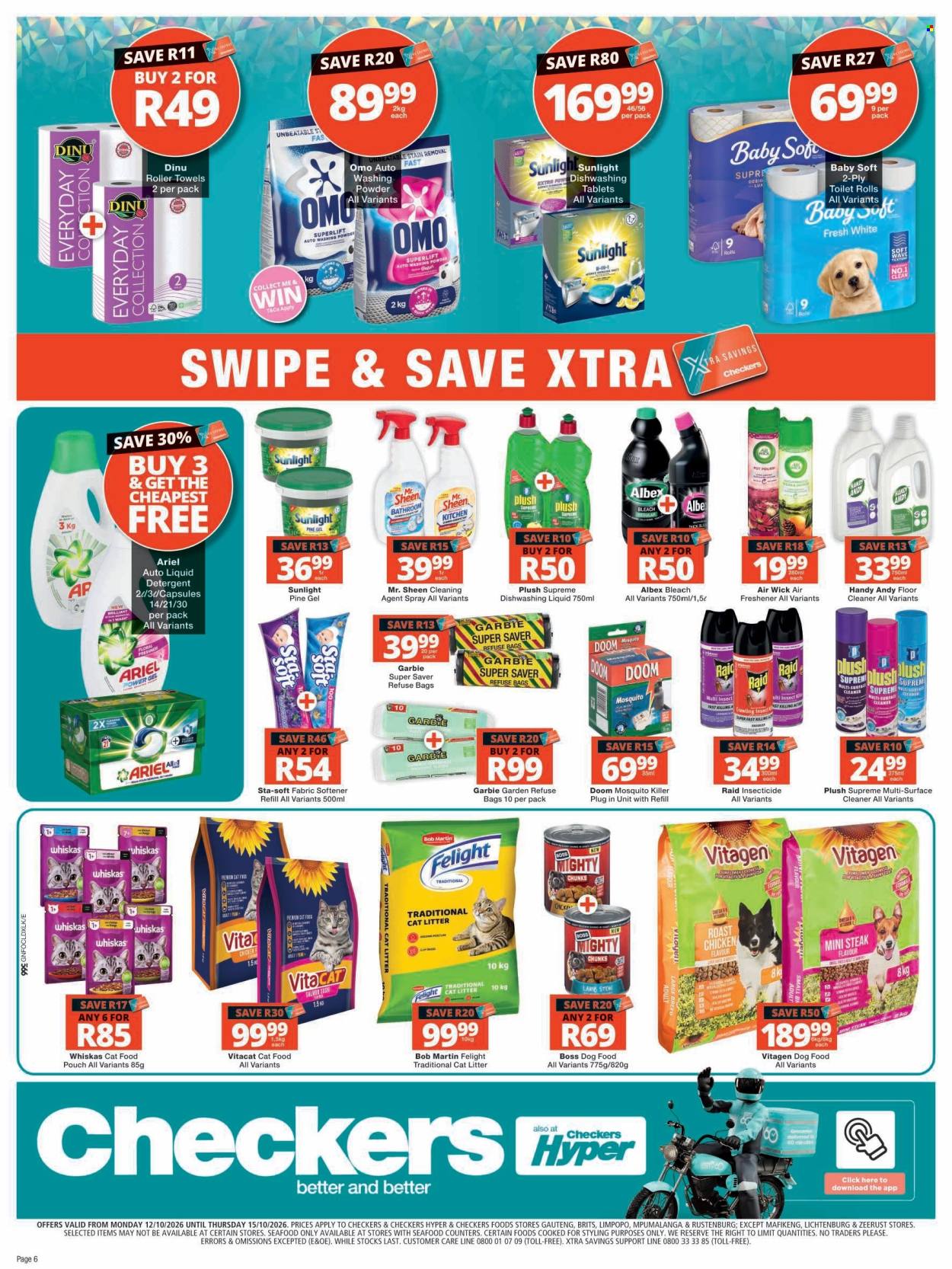 Checkers specials - 12/10/2026 - 15/10/2026. Page 6