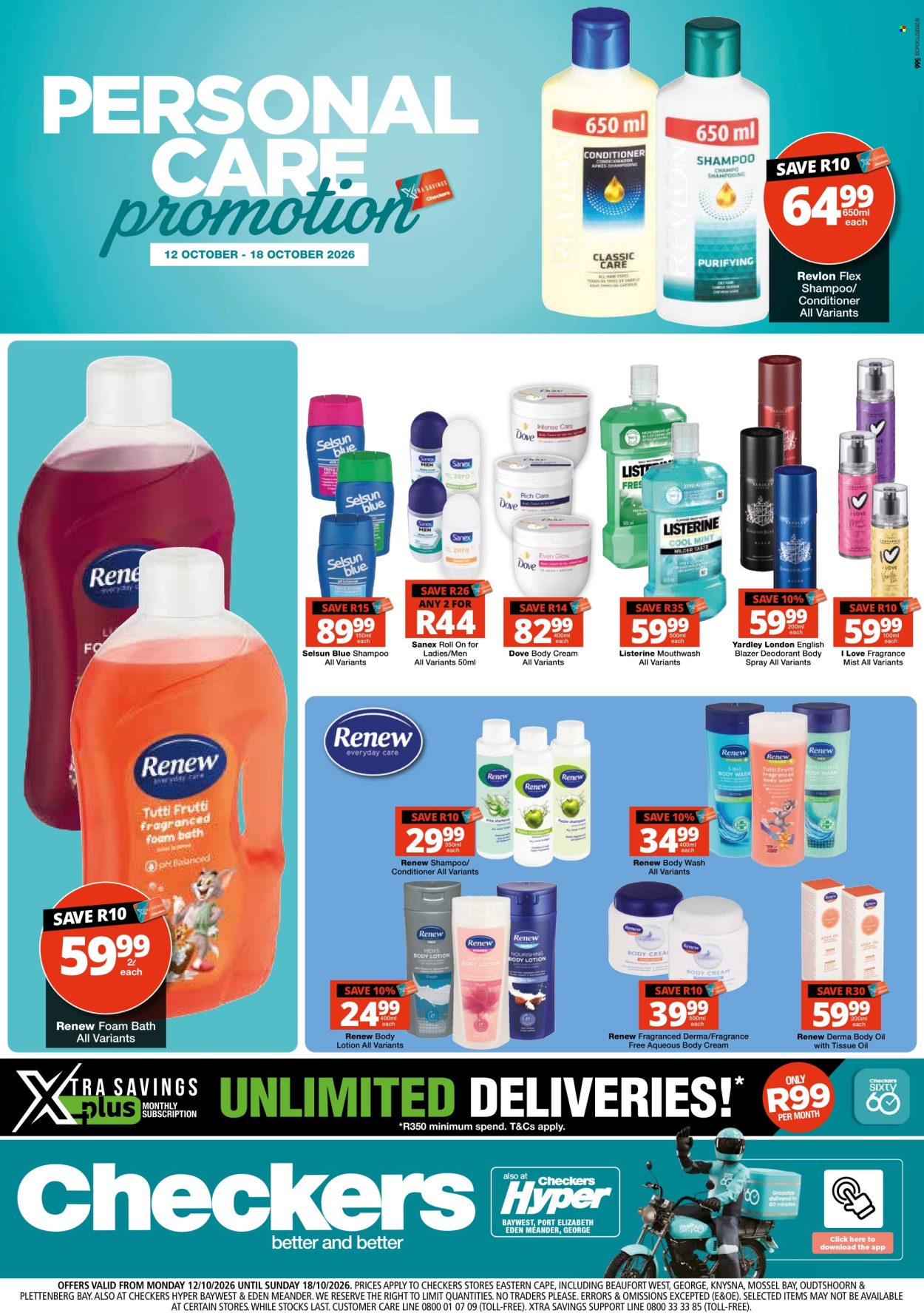 Checkers specials - 12/10/2026 - 18/10/2026. Page 1