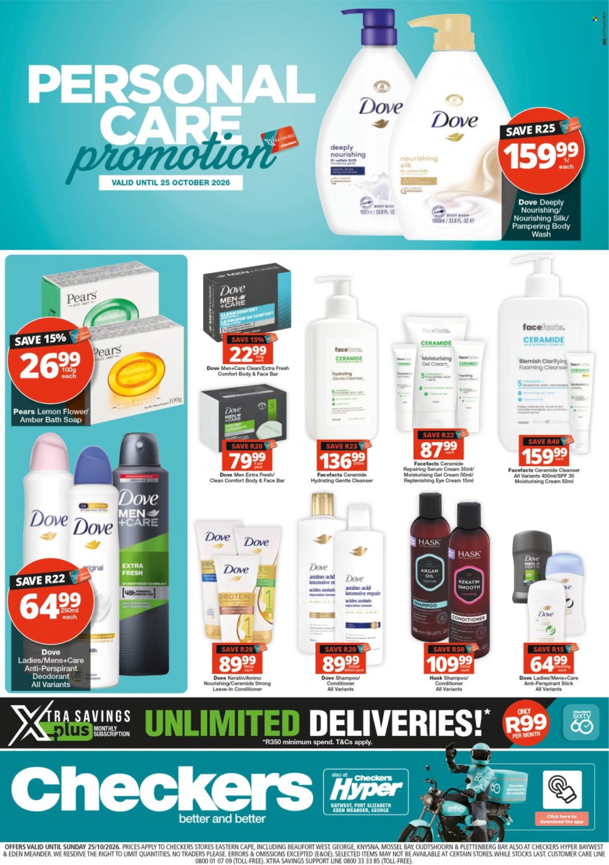 Checkers specials - 30/09/2026 - 25/10/2026. Page 1