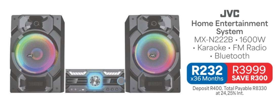 JVC Home Entertainment System