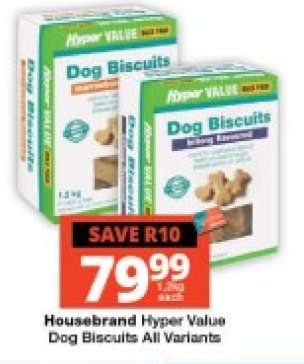 Housebrand Hyper Value Dog Biscuits All Variants