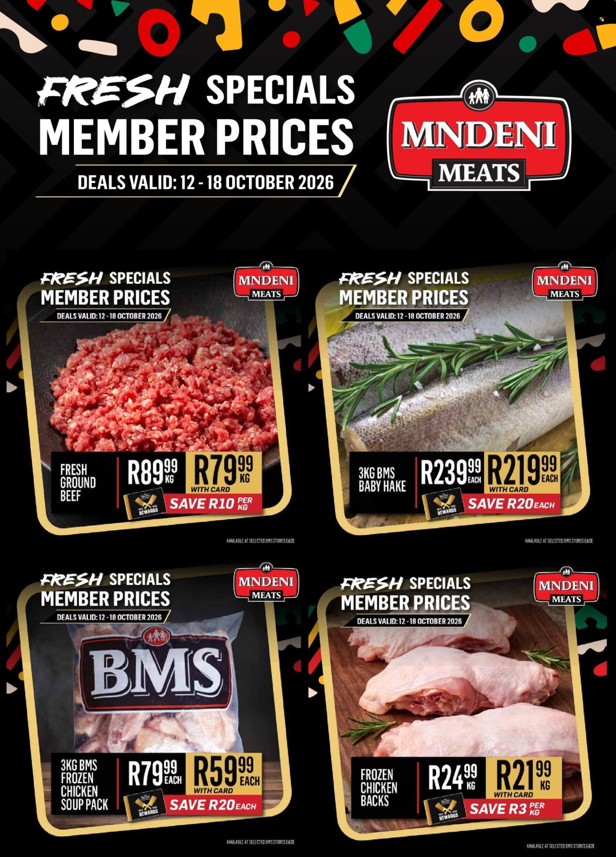 Mndeni Meats specials - 12/10/2026 - 18/10/2026. Page 1