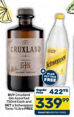 Cruxland Gin Assorted 750ml