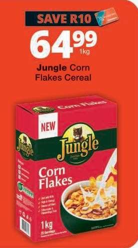 Jungle Corn Flakes Cereal