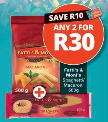 Fatti's & Moni's Spaghetti/Macaroni 500g