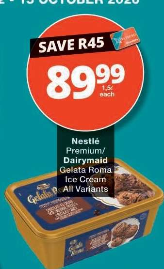 Nestlé Premium/Dairymaid Gelata Roma Ice Cream