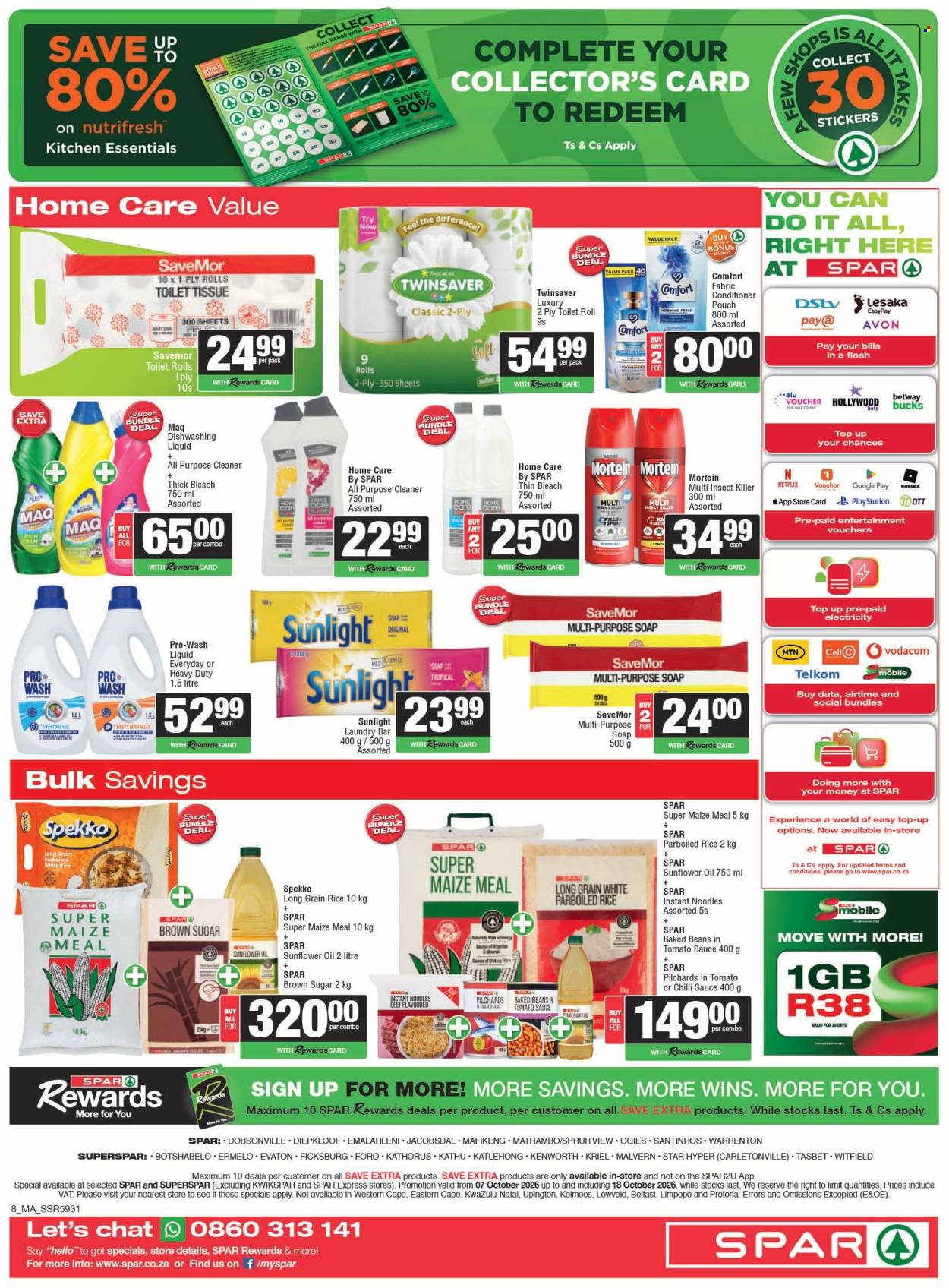 SPAR specials - 07/10/2026 - 18/10/2026. Page 8