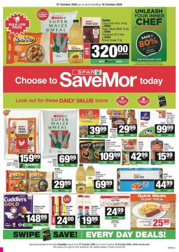 SPAR catalogue  - 07/10/2026 - 18/10/2026.