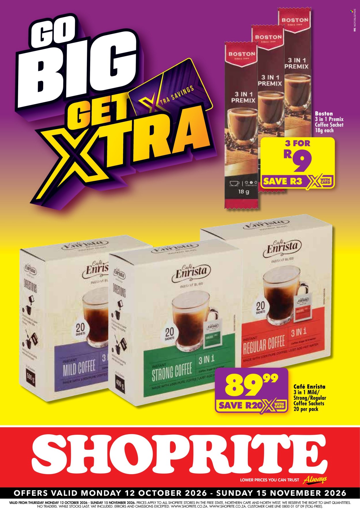 Shoprite specials - 12/10/2026 - 15/11/2026. Page 1