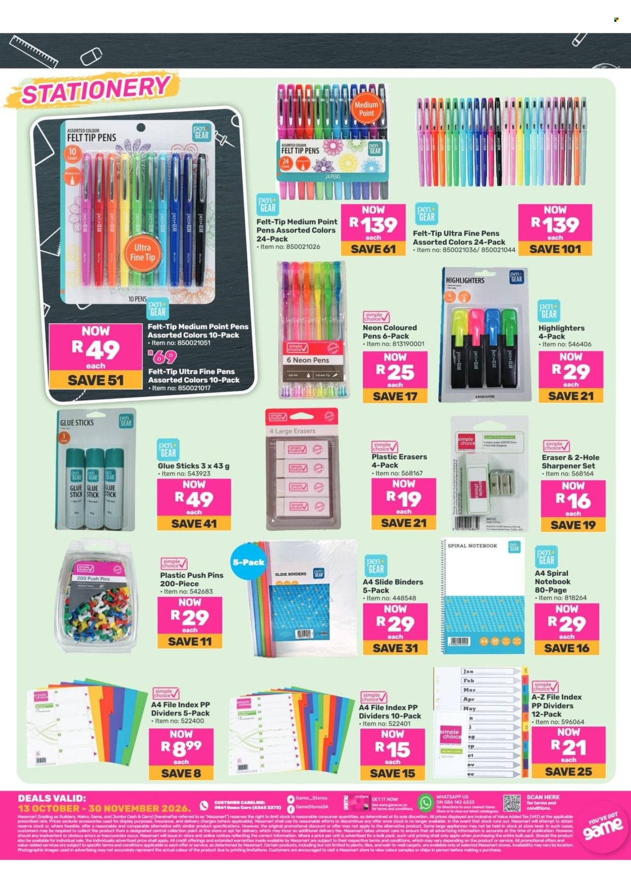 Game specials - 13/10/2026 - 30/10/2026. Page 4